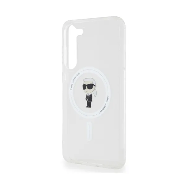 Karl Lagerfeld IML Ikonik MagSafe - Case for Samsung Galaxy S24+ (transparent)