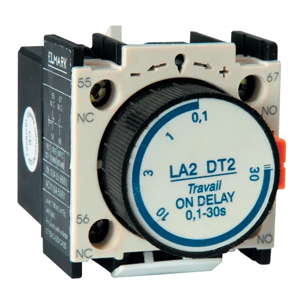 TIME DELAY CONTACT BLOCK FOR CONTACTOR LT1-D 0.1~3s NO+NC