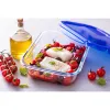 Контейнер для сохранения пищевых продуктов Pyrex Синий Прозрачный Прямоугольный 800 ml