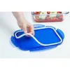 Контейнер для сохранения пищевых продуктов Pyrex Синий Прозрачный Прямоугольный 800 ml