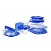 Контейнер для сохранения пищевых продуктов Pyrex Синий Прозрачный Прямоугольный