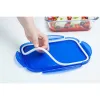 Контейнер для сохранения пищевых продуктов Pyrex Синий Прозрачный Прямоугольный
