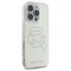 Karl Lagerfeld IML Rhinestones Karl Head - Case for iPhone 16 Pro (transparent)