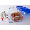 Контейнер для сохранения пищевых продуктов Pyrex Синий Прозрачный 800 ml (2 штук)