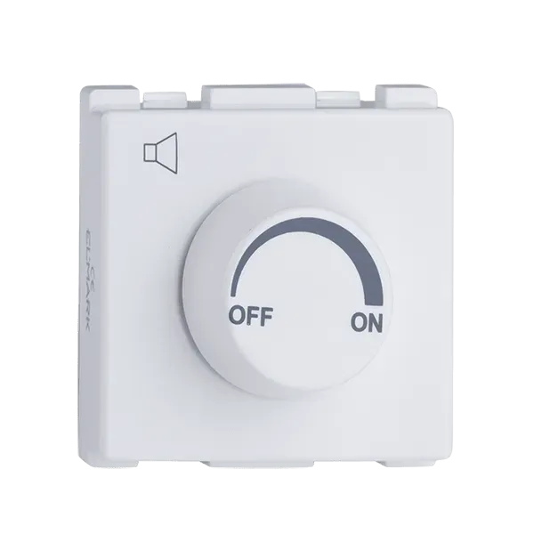 LECCE SOUND DIMMER SWITCH WHITE