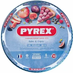 Cake Mould Pyrex 30 cm 31 x 4 x 31 cm Multicolour Transparent Glass