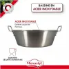 Food Preservation Container Menastyl 40,5 cm Silver Rectangular