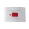 LECCE DOUBLE POLE SWITCH 45A WHITE