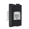 LECCE COMPUTER SOCKET RJ45 CAT5E ANTHRACITE