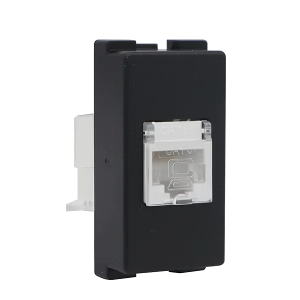 LECCE COMPUTER SOCKET RJ45 CAT6E ANTHRACITE