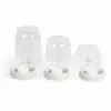 3 Tubs Livoo 23 x 12 x 23 cm White