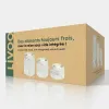 3 Tubs Livoo 23 x 12 x 23 cm White