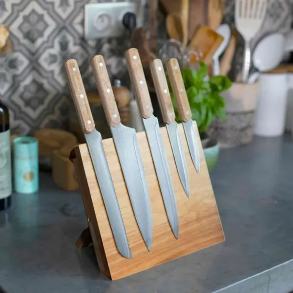 Knife Set Livoo Steel Stainless steel (5 Units)