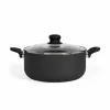 Кастрюля Livoo 37 x 15 x 30 cm Чёрный Ø 28 cm 6,5 L