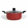 Кастрюля Livoo 37 x 15 x 30 cm Красный Ø 28 cm 6,5 L