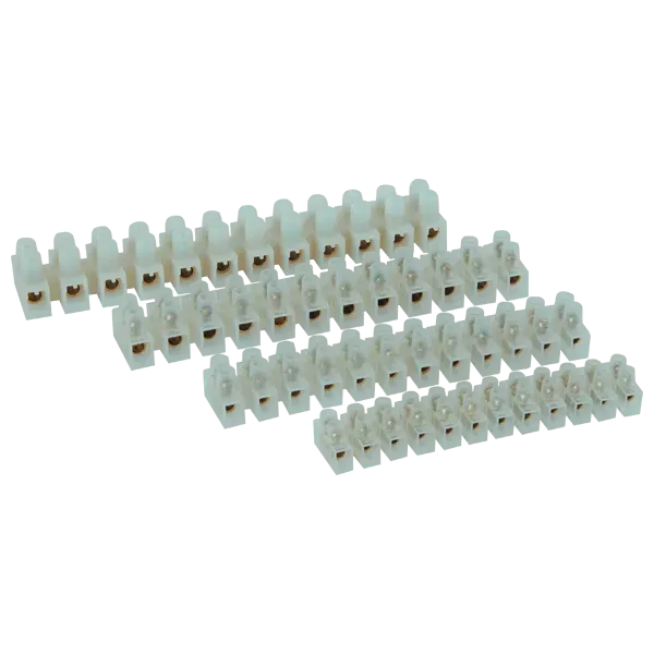 TERMINAL BLOCK TBH 15A WHITE, UP TO 6MM²