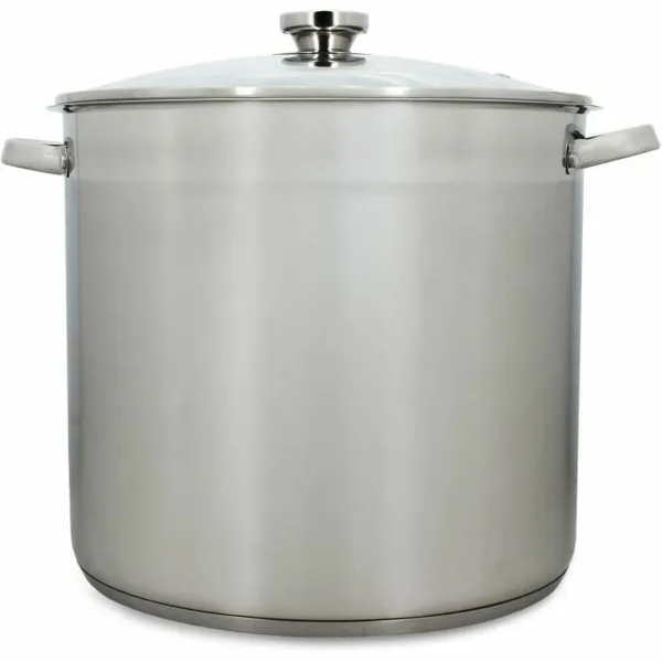Casserole with Lid Menastyl Steel Stainless steel