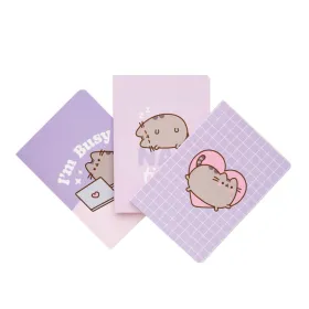 Pusheen - Set of A6 notebooks from the Moments collection, 3 pcs.