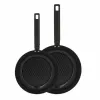 Pan Menastyl Aluminium Ø 24 cm Ø 28 cm (2 Units)