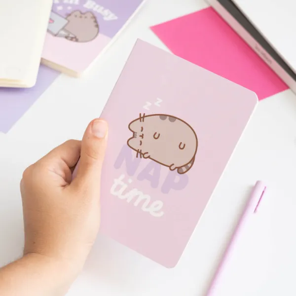 Pusheen - Set of A6 notebooks from the Moments collection, 3 pcs.