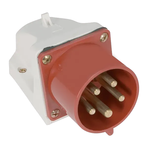 FIXED INDUSTRIAL PLUG HT-515 16A IP44 3P+N+E 400V