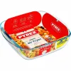 Форма для выпечки Pyrex Прозрачный Боросиликатное стекло Квадратный