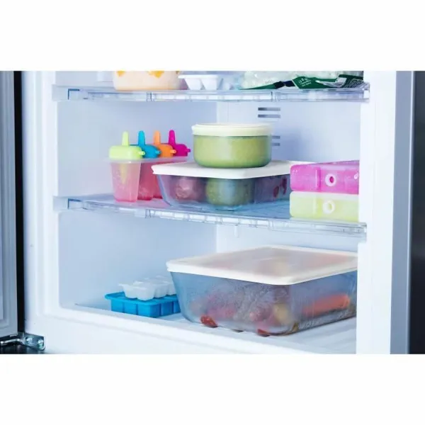 Контейнер для сохранения пищевых продуктов Pyrex Белый Чёрный Прозрачный Clear Прямоугольный