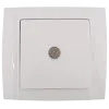 SR-2508 TV SOCKET WHITE