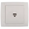 SR-2507 PHONE SOCKET WHITE