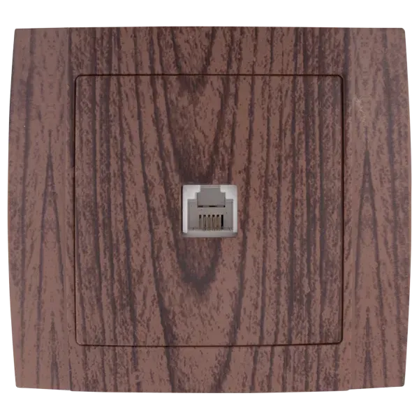 SR-2507 PHONE SOCKET WENGE