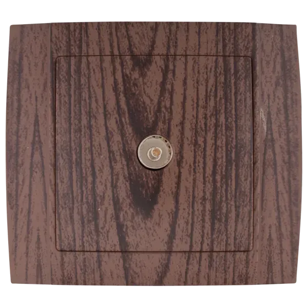 SR-2508 TV SOCKET WENGE