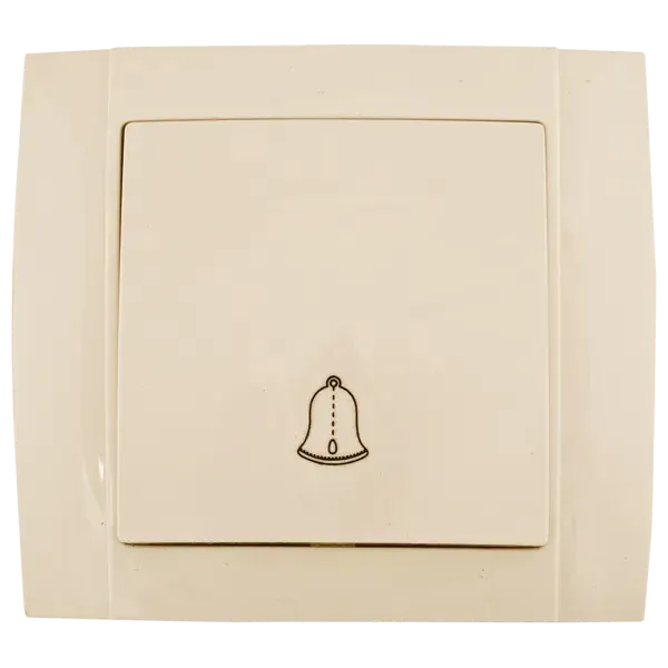 SR-2509 DOOR BELL SWITCH CREAM