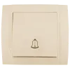 SR-2509 DOOR BELL SWITCH CREAM