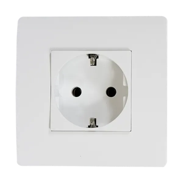 BASIC TZ107 GERMAN STANDARD SOCKET WHITE