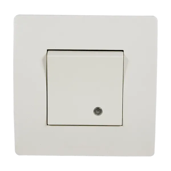 BASIC TZ111 TV ANTENNA SOCKET CREAM