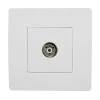 BASIC TZ111 TV ANTENNA SOCKET WHITE