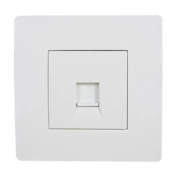 BASIC TZ112 COMPUTER LINE SOCKET  WHITE