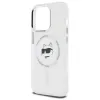 Karl Lagerfeld IML Metal Choupette Head MagSafe - Case for iPhone 13 Pro (White)