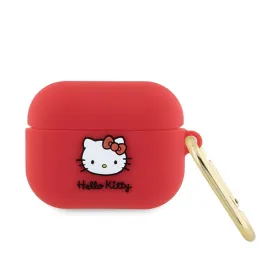 Hello Kitty Silicone 3D Kitty Head - Case for AirPods Pro (fuchsia)