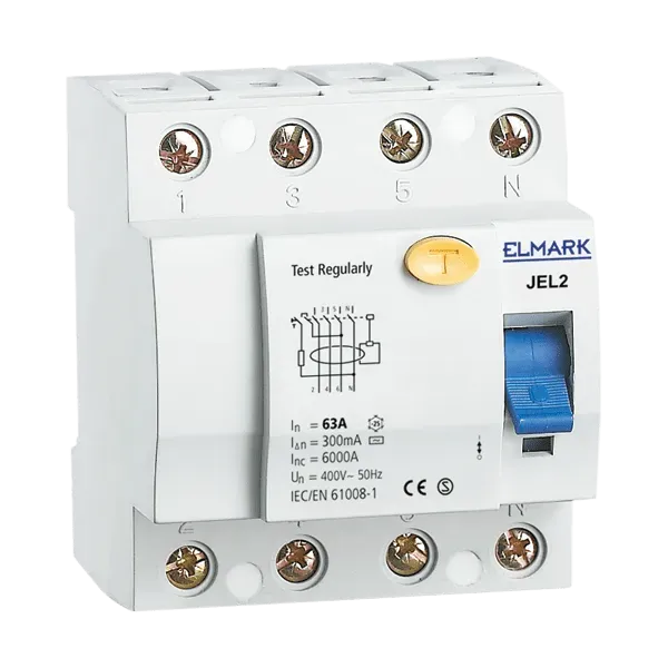 RESIDUAL CURRENT DEVICE JEL2 4P 25A/300mA SIGMA