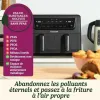 Airfryer Cuisinart Musta 2400 W