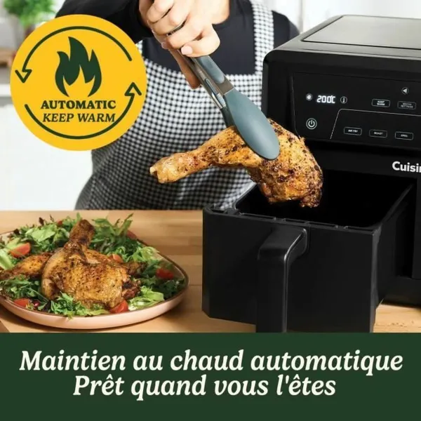 õhufritüüri Cuisinart Must 2400 W
