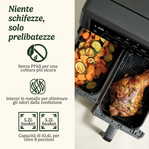Oro gruzdintuvė Cuisinart Juoda 2400 W