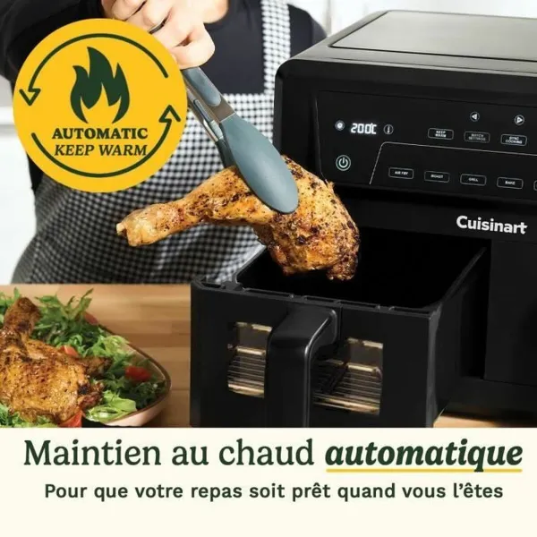 Airfryer Cuisinart AFD10XBLE Musta 2400 W 10,4 L