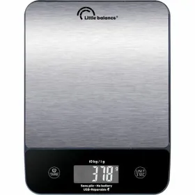 köögikaal Little Balance 10 kg Hõbedane 23,8 x 17,3 cm