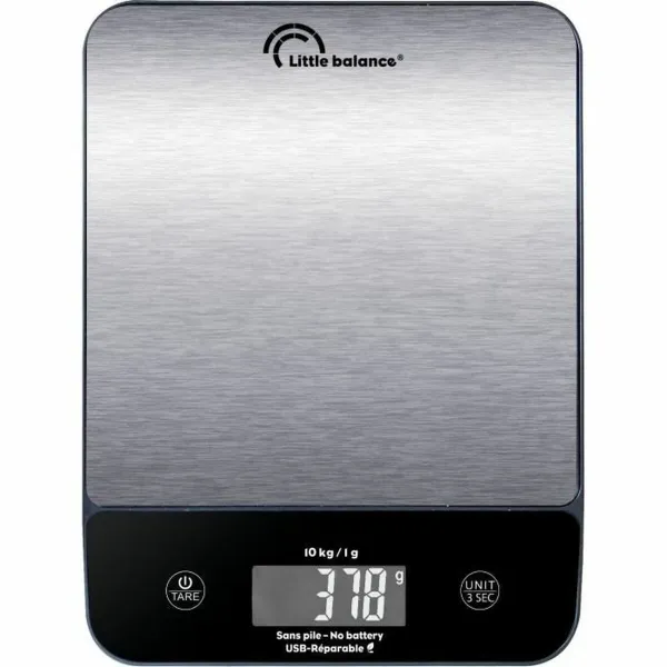 Keittiövaaka Little Balance 10 kg Hopeinen 23,8 x 17,3 cm