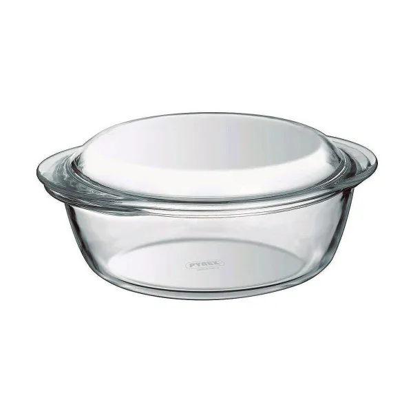 Puodas su dangčiu Pyrex Essentials 23 x 11 x 27 cm Skaidrus stiklas 32 L