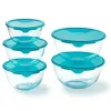 Набор судков Pyrex Прозрачный бирюзовый 5 Предметы