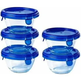 Eväsrasiasetti Pyrex Läpinäkyvä 5 Kappaletta