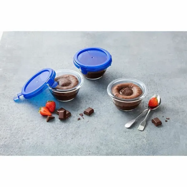 Eväsrasiasetti Pyrex Läpinäkyvä 5 Kappaletta